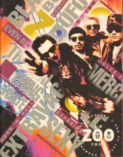 ZOO TOUR (1993 year Japan tour brochure) / U2