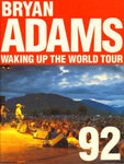 WAKING UP THE WORLD TOUR 92 (1992 year Japan tour brochure) + flyer / BRYAN ADAMS