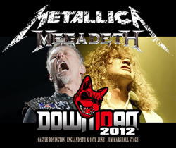 DOWNLOAD 2012 / METALLICA / MEGADETH