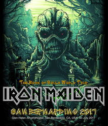 SAN BERNARDINO 2017 / IRON MAIDEN