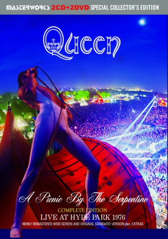 QUEEN / A PICNIC BY THE SERPENTINE : LIVE AT HYDE PARK 1976 =COMPLETE EDITION= (2CD+2DVD)