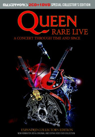 QUEEN / RARE LIVE - EXPANDED COLLECTOR'S EDITION - (2CD+1DVD)