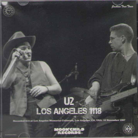 THE JOSHUA TREE TOUR 1987-LOS ANGELES 1118 / U2