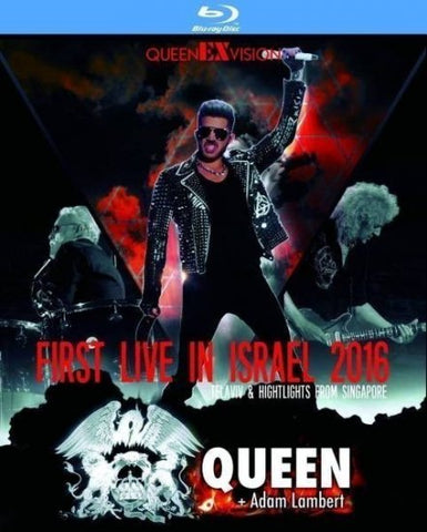 QUEEN + ADAM LAMBERT / FIRST LIVE IN ISRAEL 2016 (1BDR)