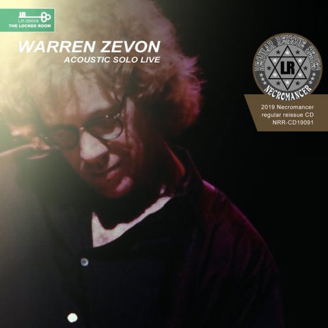 WARREN ZEVON / ACOUSTIC SOLO LIVE (1CDR)