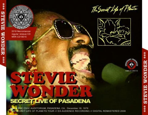 STEVIE WONDER / SECRET LIVE OF PASADENA (3CDR)