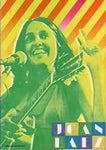 JAPAN TOUR 1974 (1974 year Japan tour brochure) + flyer / JOAN BAEZ