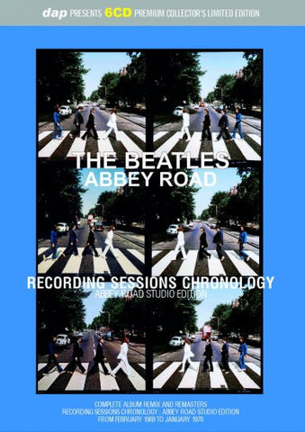 BEATLES / ABBEY ROAD : RECORDING SESSIONS CHRONOLOGY - ABBEY ROAD STUDIO EDITION (6CD)