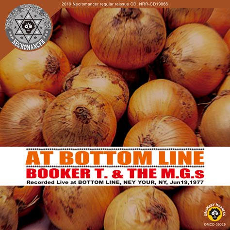 BOOKER T. & THE M.G.S / AT BOTTOM LINE 1977 (1CDR)