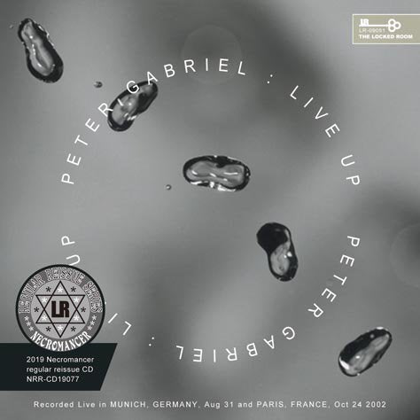 PETER GABRIEL / LIVE UP (1CDR)