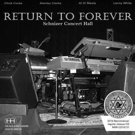 RETURN TO FOREVER / SCHNIZER CONCERT HALL 2008 (2CDR)