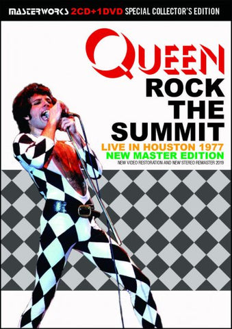 QUEEN / ROCK THE SUMMIT : LIVE IN HOUSTON 1977 - NEW MASTER EDITION - (2CD+DVD)