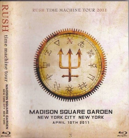 RUSH / TIME MACHINE TOUR - MADISON SQUARE GARDEN (BR)