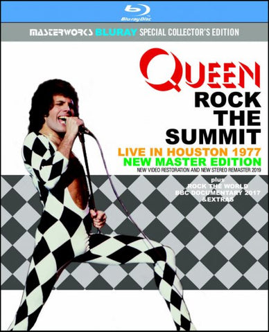 QUEEN / ROCK THE SUMMIT : LIVE IN HOUSTON 1977 -NEW MASTER EDITION - (1BDR)