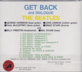 GET BACK AND DIALOGUE / BEATLES