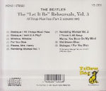 THE 'LET IT BE' REHEARSALS VOL.3 - ALL THINGS MUST PASS (PT2: ACOUSTIC) / BEATLES