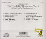 THE 'LET IT BE' REHEARSALS VOL.3 - ALL THINGS MUST PASS (PT2: ACOUSTIC) / BEATLES