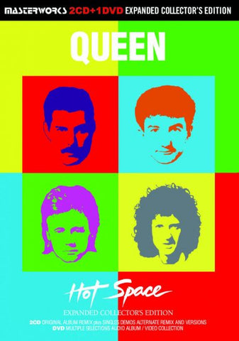 QUEEN / HOT SPACE - EXPANDED COLLECTOR'S EDITION (2CD+1DVD)