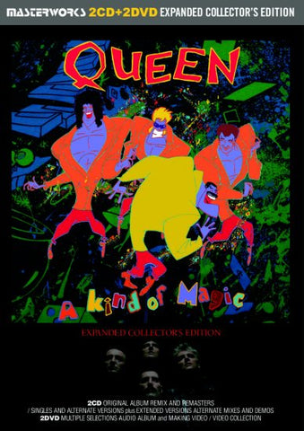 QUEEN / A KIND OF MAGIC-EXPANDED COLLECTOR'S EDITION(2CD+2DVD)