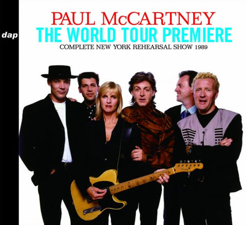 PAUL McCARTNEY / THE WORLD TOUR PREMIERE - COMPLETE NEW YORK REHEARSAL SHOW 1989