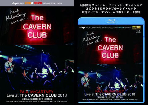 PAUL McCARTNEY / Live at The CAVERN CLUB 2018 : PREMIUM LIMITED EDITION [2CD/1DVD+1BLURAY]