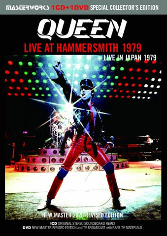 QUEEN / LIVE AT HAMMERSMITH 1979+JAPAN (1CD&1DVD)