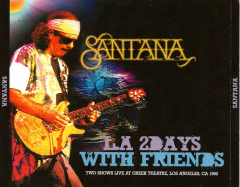 Santana / LA 2 Days With Friends / 4CDR