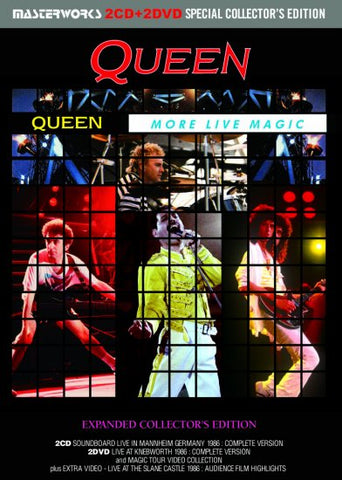 QUEEN / MORE LIVE MAGIC=EXPANDED COLLECTOR'S EDITION=[2CD+2DVD]