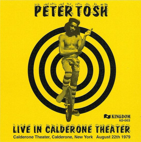 PETER TOSH / LIVE IN CALDERONE THEATER (2CD)