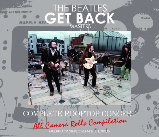 Beatles 3CD 「COMPLETE ROOFTOP CONCERT 1969」 MISTERCLAUDELレーベル THE BEATLES - COMPLETE ROOFTOP CONCERT with LET IT BE the film 3CD