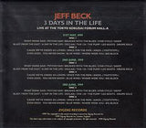 3 DAYS IN THE LIFE / JEFF BECK