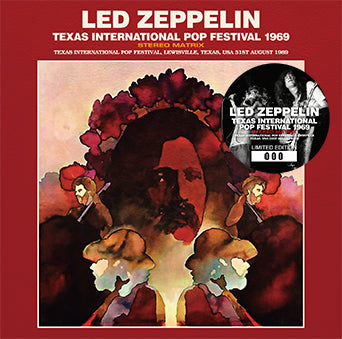 TEXAS INTERNATIONAL POP FESTIVAL 1969 STEREO MATRIX / LED ZEPPELIN