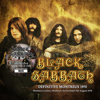 DEFINITIVE MONTREUX 1970 / BLACK SABBATH