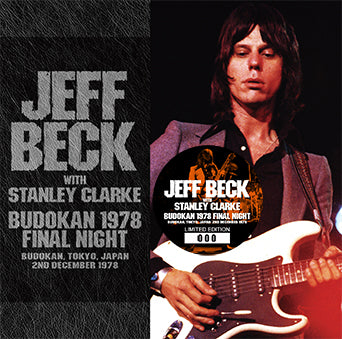 BUDOKAN 1978 FINAL NIGHT / JEFF BECK w / STANLEY CLARKE