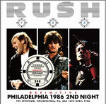 DEFINITIVE PHILADELPHIA 1986 2ND NIGHT / RUSH