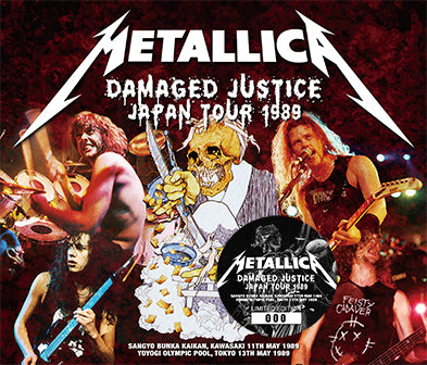 DAMAGED JUSTICE JAPAN TOUR 1989 / METALLICA