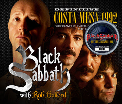 DEFINITIVE COSTA MESA 1992 / BLACK SABBATH w / ROB HALFORD