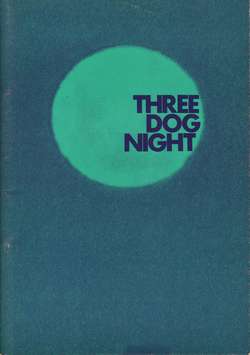 JAPAN TOUR 1972 (1972 year Japan tour brochure) / THREE DOG NIGHT