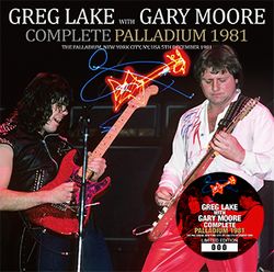 COMPLETE PALLADIUM 1981 / GREG LAKE with GARY MOORE