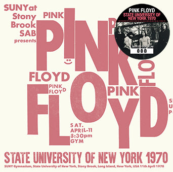 STATE UNIVERSITY OF NEW YORK 1970 / PINK FLOYD