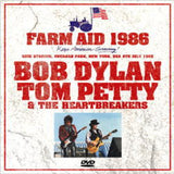 FARM AID 1986 PRE-BROADCAST MASTER / BOB DYLAN w / TOM PETTY & THE HEARTBREAKERS