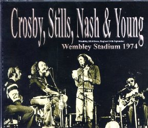 WEMBLEY STADIUM 1974 / CROSBY, STILLS, NASH & YOUNG