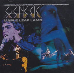 MAPLE LEAF LAMB: TORONTO 1974 / GENESIS