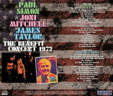 PAUL SIMON JONI MITCHELL JAMES TAYLOR THE BENEFIT CONCERT 1972 2CD MD-960AB