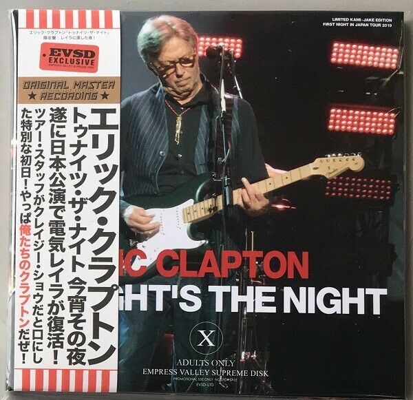 ERIC CLAPTON TONIGHT'S NIGHT RETURN OF ELECTRIC LAYLA MID VALLEY