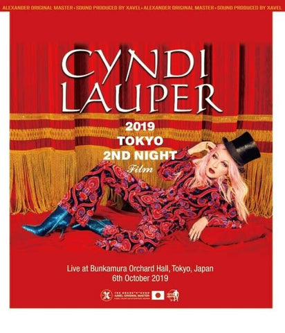 CYNDI LAUPER 2019 TOKYO 2ND NIGHT FILM 1BD 1DVD ALEXANDER BLU-RAY DISC-111
