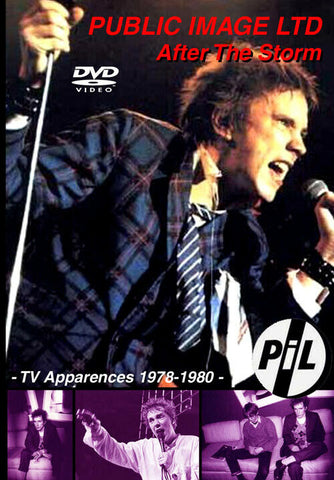 PUBLIC IMAGE LTD AFTER THE STORM TV APPEARANCE 1978-1980 DVD DEATH DISCO