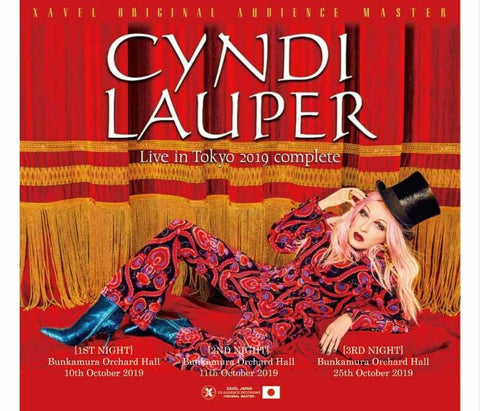 CYNDI LAUPER LIVE IN TOKYO 2019 COMPLETE ORIGINAL AUDIENCE MASTER XAVEL-010