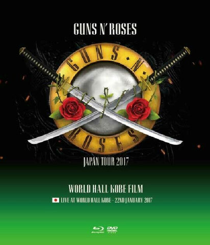 GUNS N'ROSES JPN TOUR 2017 WORLD HALL KOBE FILM 1BDR 1DVD NEMO 005 Z01