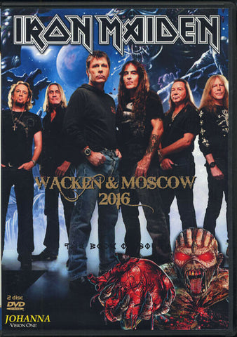 IRON MAIDEN WACKEN & MOSCOW 2016 JPD-V1-114 THE RED AND THE BLACK HARD ROCK